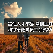 留住人才不易 摩根士丹利欲给低阶员工加薪25%(图2) 留住人才不易 摩根士丹利欲给低阶员工加薪25%(图2)