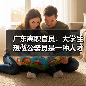 广东离职官员：大学生想做公务员是一种人才浪费（图3）