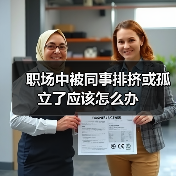 职场中被同事排挤或孤立了应该怎么办(图1) 职场中被同事排挤或孤立了应该怎么办(图1)