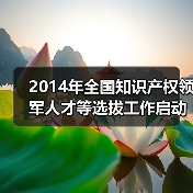 2014年全国知识产权领军人才等选拔工作启动（图2）