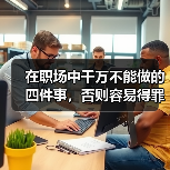 在职场中千万不能做的四件事,否则容易得罪人!(图2) 在职场中千万不能做的四件事,否则容易得罪人!(图2)