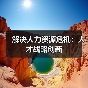 解决人力资源危机:人才战略创新(图3) 解决人力资源危机:人才战略创新(图3)