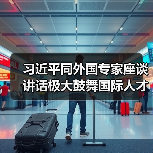习近平同外国专家座谈讲话极大鼓舞国际人才（图1）