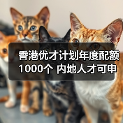香港优才计划年度配额1000个 内地人才可申请(图1) 香港优才计划年度配额1000个 内地人才可申请(图1)