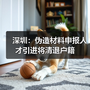 深圳:伪造材料申报人才引进将清退户籍(图4) 深圳:伪造材料申报人才引进将清退户籍(图4)