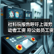 社科院报告呼吁上调劳动者工资 称公务员工资较低（图1）