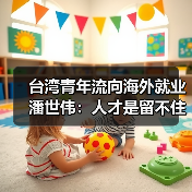 台湾青年流向海外就业 潘世伟:人才是留不住的(图2) 台湾青年流向海外就业 潘世伟:人才是留不住的(图2)