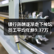 银行薪酬逐渐走下神坛 员工平均年薪9.37万(图2) 银行薪酬逐渐走下神坛 员工平均年薪9.37万(图2)