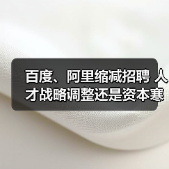 百度、阿里缩减招聘 人才战略调整还是资本寒冬(图4) 百度、阿里缩减招聘 人才战略调整还是资本寒冬(图4)